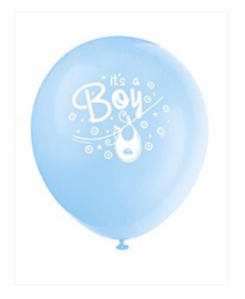 It's a boy ballonnen jongen 8 stuks