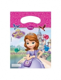 Sofia the First feestzakjes 6 stuks