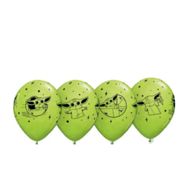 Star Wars Mandalorian ballonnen 6 stuks 30cm