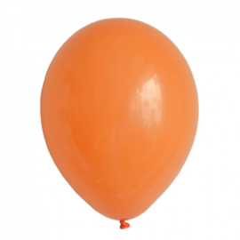 Oranje ballonnen 10 stuks
