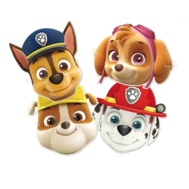 Paw Patrol maskers 6 stuks