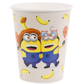 Minions bekers 6 stuks 250ml