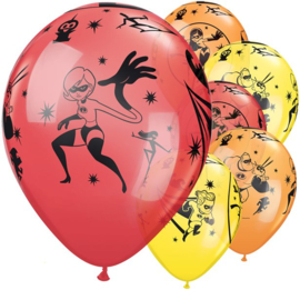 The Incredibles ballonnen 5 stuks