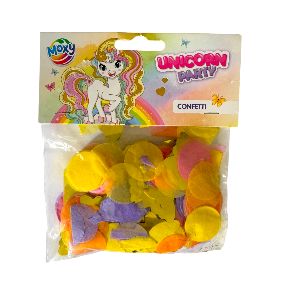 Eenhoorn confetti zakje 20gr