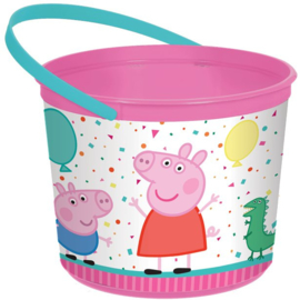 Peppa Pig emmer plastic snoep cadeaus