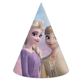 Frozen 2 feesthoedjes 6st