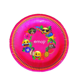 Emoji borden 6 stuks 23cm