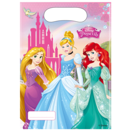 Prinsessen Disney uitdeelzakjes 6 stuks