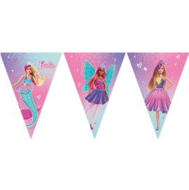 Barbie vlaggenlijn papier 2,3m