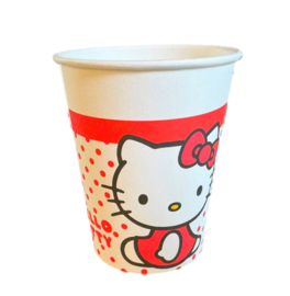 Hello Kitty bekers 10 stuks 200ml