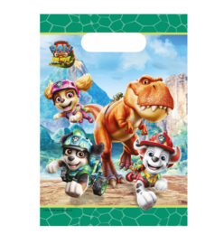 Paw Patrol The Dino Movie feestzakjes FSC-papier 4 stuks