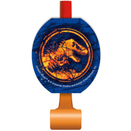 Jurassic World roltongen 8 stuks