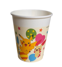 Pokemon bekers 12 stuks 200ml