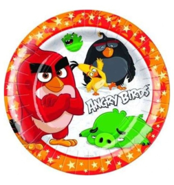 Angry Birds bordjes 8 stuks 18cm