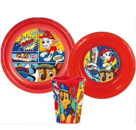 Paw Patrol ontbijtset 3-delig