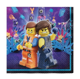 Lego Movie servetten 16 stuks 33x33cm