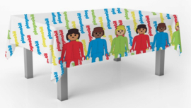 Playmobil tafelkleed plastic 120x180cm