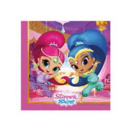 Shimmer and Shine servetten 20 stuks 33x33cm