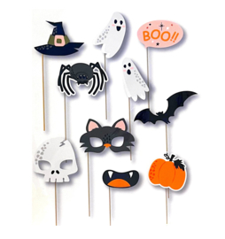 Halloween selfie accessoires 10st