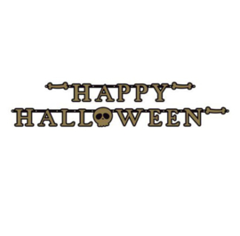 Happy Halloween letterslinger karton 2,1m