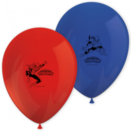 Spiderman ballonnen 8 stuks 28cm