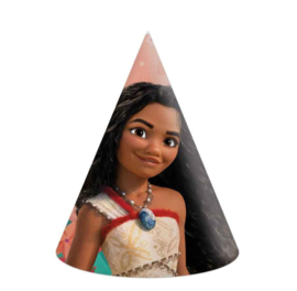 Vaiana feesthoedjes 6 stuks