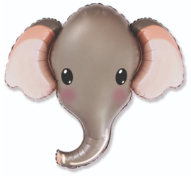 Olifant safari folie ballon 60cm