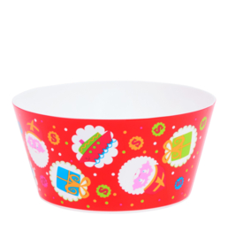Sinterklaas kom kunststof pepernoten traktatie 15cm