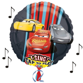 Cars muziek folie ballon 71cm