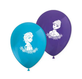Frozen ballonnen 8 stuks 30cm