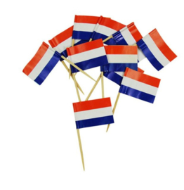 Nederlandse vlag prikkers 50 stuks