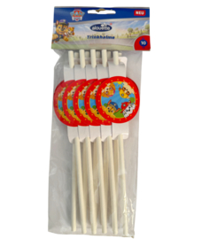Paw Patrol rietjes karton 10 stuks