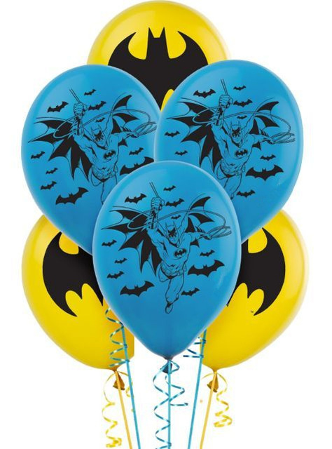 rommel Waarschuwing Delegeren Batman ballonnen 5 stuks | Batman feestartikelen | Feestwinkel Altijd Feest