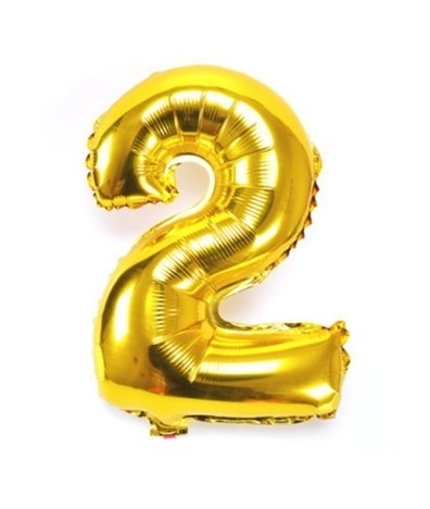 logo Controversieel Beurs Folie ballon verjaardag 2 jaar | Ballonnen leeftijd | Feestwinkel Altijd  Feest