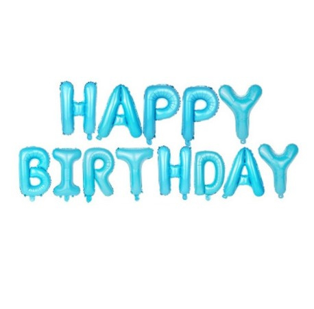 ballon happy birthday blauwe | Verjaardag | Feestwinkel Altijd Feest