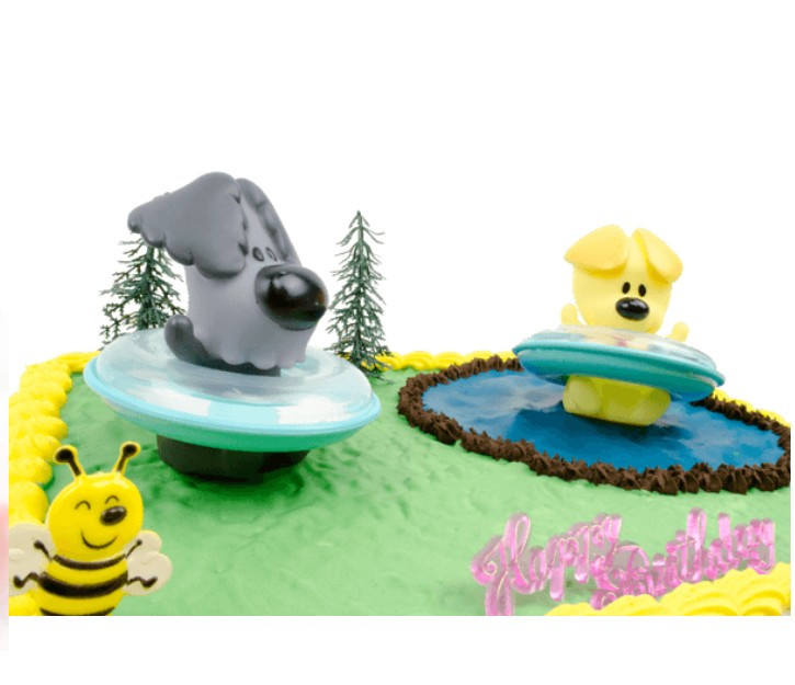 Minister Baby Hoelahoep Woezel en Pip taart figuren 2 stuks | Kinderfeest Woezel en Pip |  Feestwinkel Altijd Feest