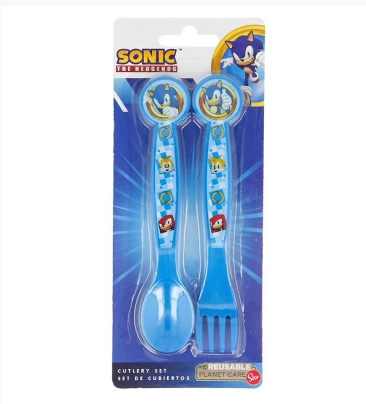 Sonic bestekset 2-delig