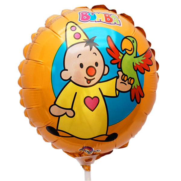 over maaien stropdas Bumba folie ballon op stok | Bumba versiering verjaardag | Feestwinkel  Altijd Feest