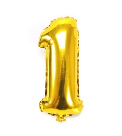 compileren procedure Specialiseren Folie ballon verjaardag 1 jaar | Ballonnen leeftijd | Feestwinkel Altijd  Feest