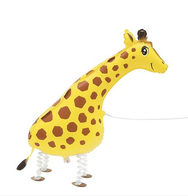 Giraf walking folie ballon 100cm