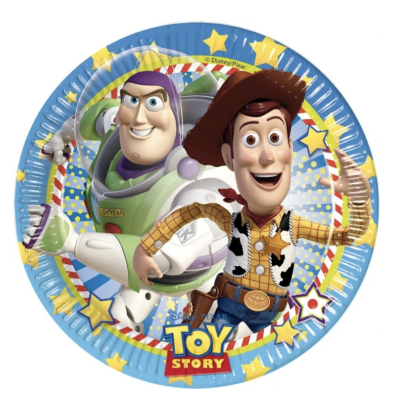 Toy Story borden 8 stuks 20cm