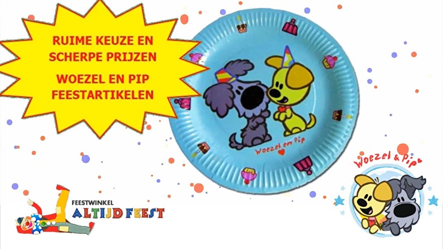 Woezel en Pip feestartikelen | Feest