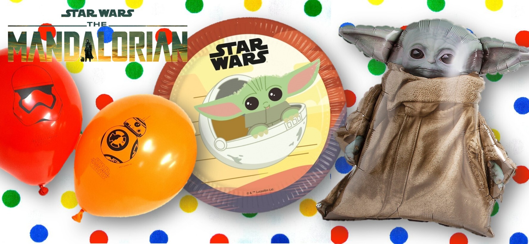 STAR WARS MANDALORIAN Feestwinkel Altijd Feest