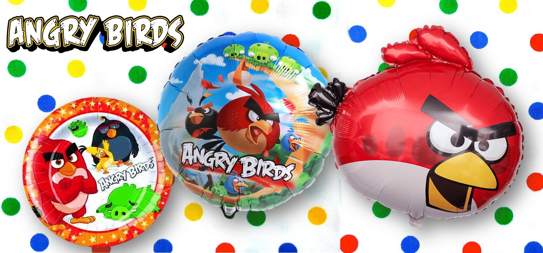 Angry Birds versiering verjaardag