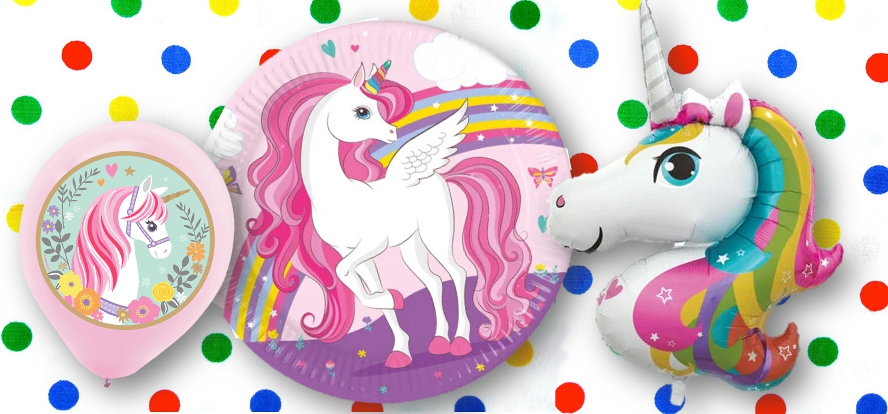 Unicorn feestartikelen