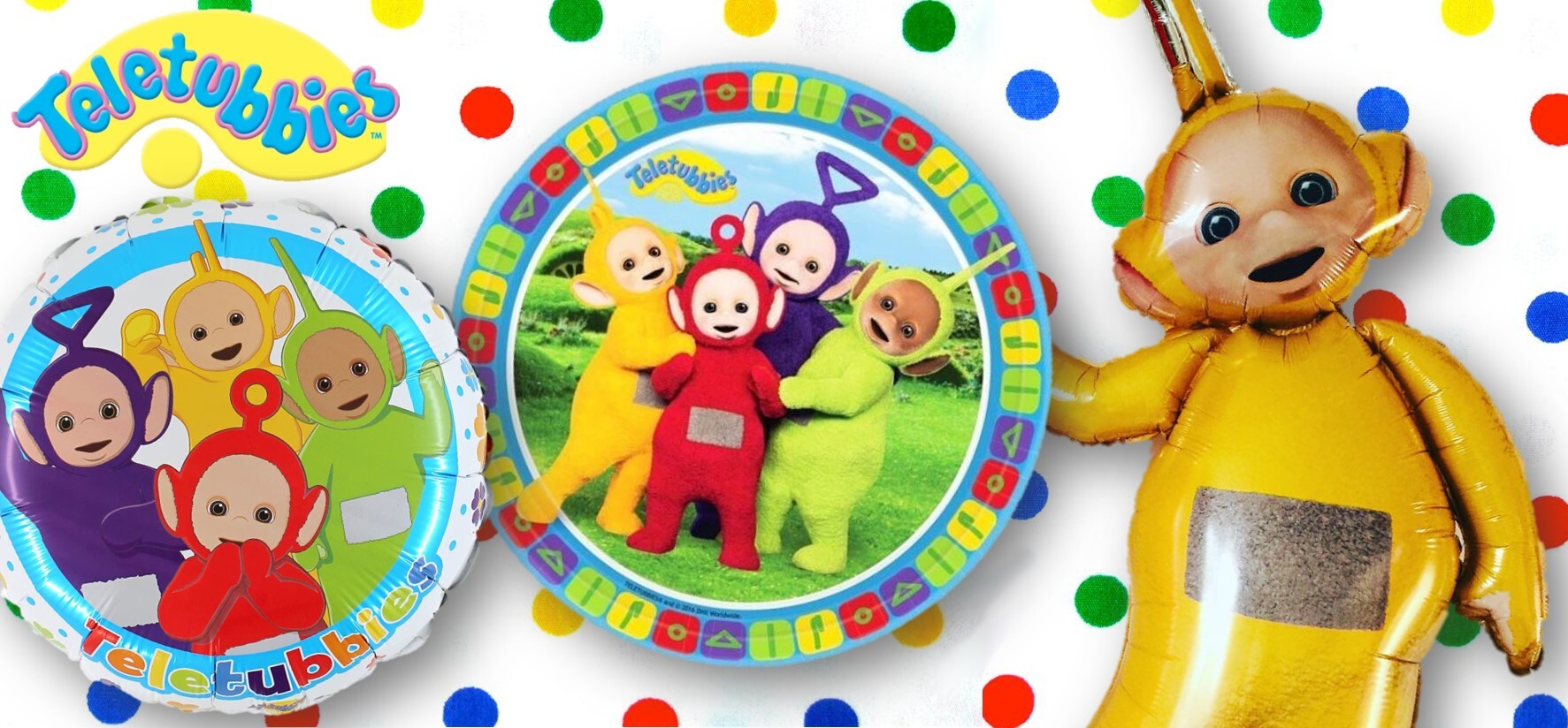 Teletubbies kinderfeestje versiering