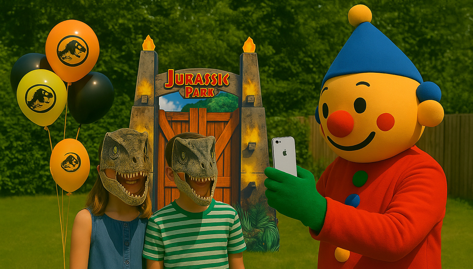 Jurassic World verjaardag kinderfeestje
