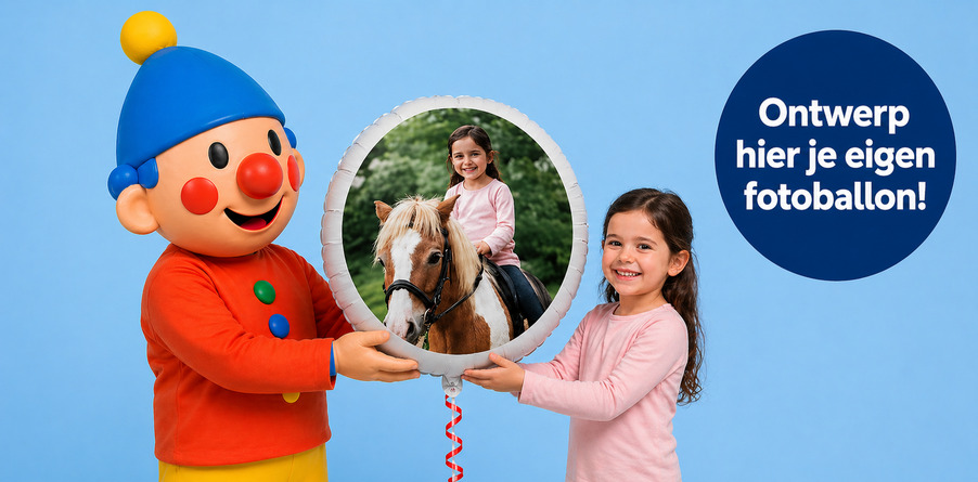 Fotoballon eigen foto goedkoop