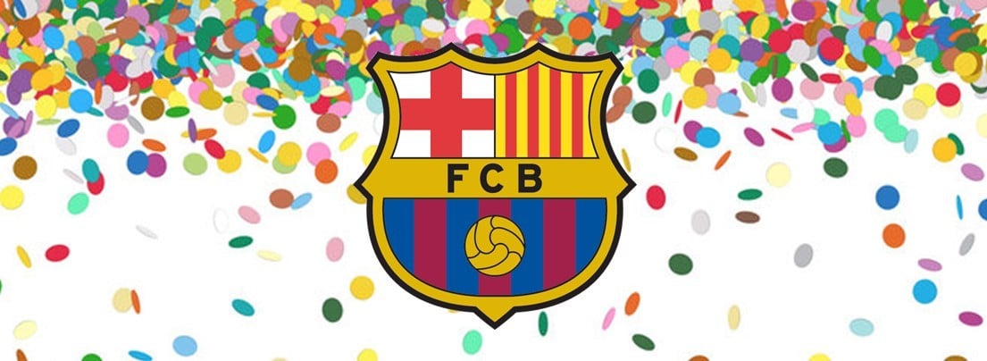 Fc Barcelona feest