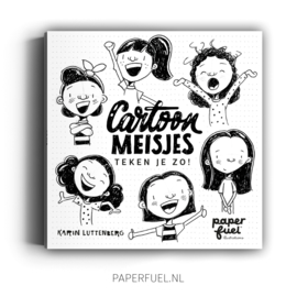 Boek Cartoonmeisjes teken je zo!